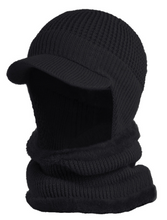Load image into Gallery viewer, 2022 Hot Sale Winter Hat Men&#39;s Hat Outdoor Winter Ear Protection Warm Knit Hat Wool Hat Pullovers WMZ37
