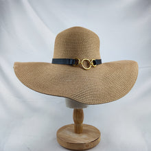 Load image into Gallery viewer, Mountaineering Beach Travel Sun Hat Wholesale Price Custom Logo Straw Hat SHW09
