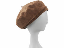 Load image into Gallery viewer, Autumn and winter fashion simple wool tweed beret painter&#39;s hat warm hat
