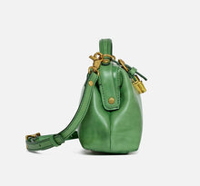 Load image into Gallery viewer, Genuine Leather Fashion Green Luxury Women Handbags GEH-15

