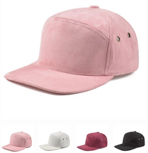Load image into Gallery viewer, 5 Panels Caps Snapback Custom Design Suede Hats 5-Panel Caps
