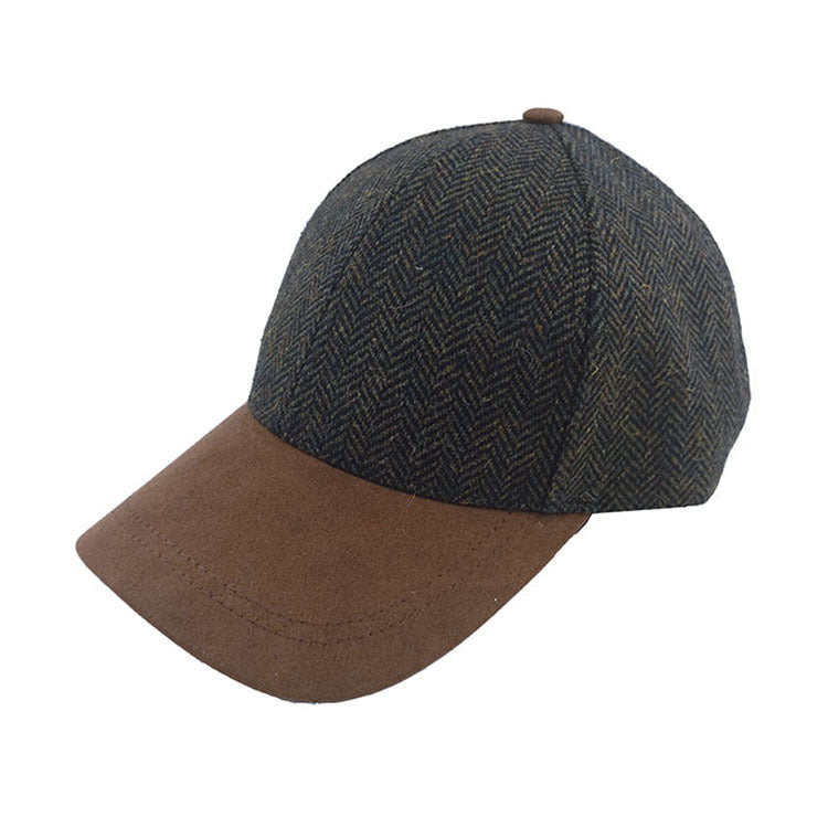 Baseball Hat Woolen Caps Suede Brim Custom Hats BHNM04