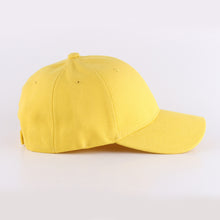 Load image into Gallery viewer, 6-Panel Baseball Hat Cotton Yellow Hats  BHNM13
