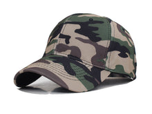 Load image into Gallery viewer, 6-Panel Dad Caps Suitable for All Adults Camouflage style Snapback Caps Outdoor Dad Caps
