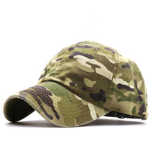 Load image into Gallery viewer, Camouflage style Dad Caps Travel Trucker Caps Unstructured Dad Caps
