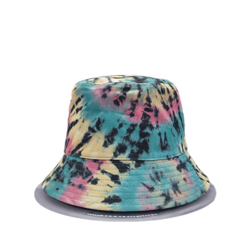 Bucket Hats Tie-dye Hat Factory Customizable Hats FCMA01