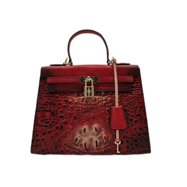 Crocodile pattern Real Leather handbags for Women FGRE09