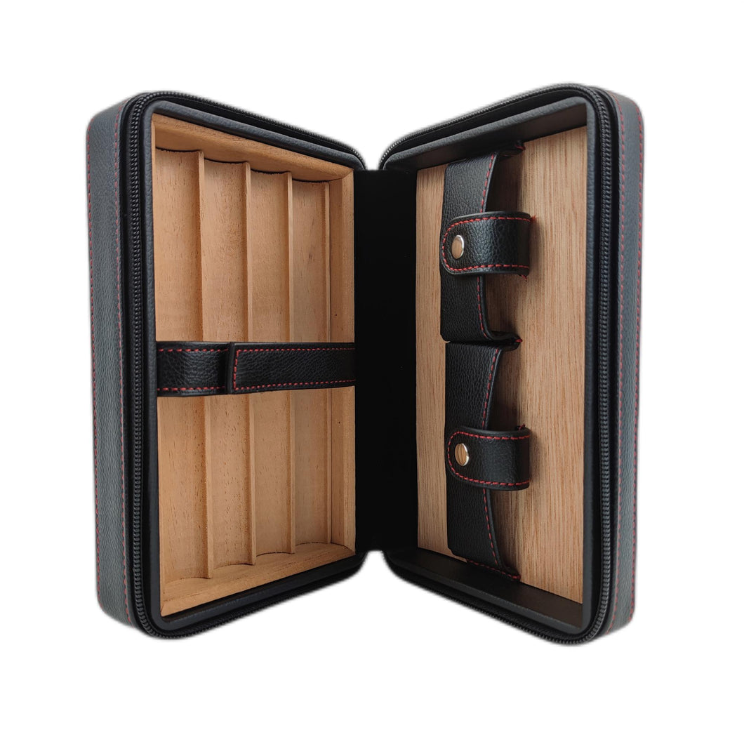 Wholesale Price Modern Custom Logo Wood Cigar Box  Handmade Storage Case HDB03