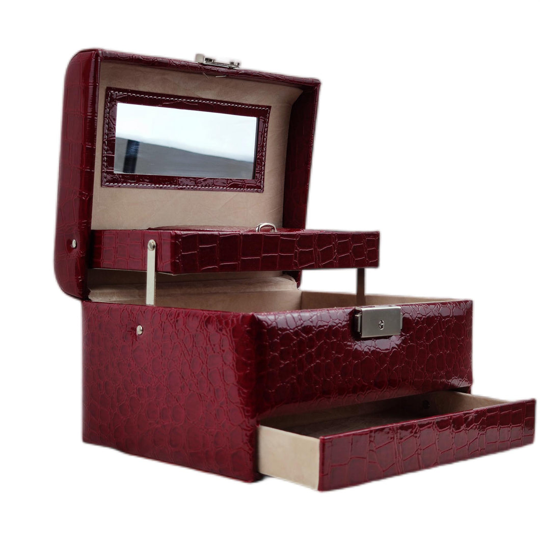 Travel Portable Wholesale Price Vanity Case Custom Fashion Makeup Hard Case HDB04