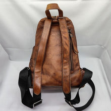 Load image into Gallery viewer, Ladies backpack Real Leather bag for work and travel FGRE06

