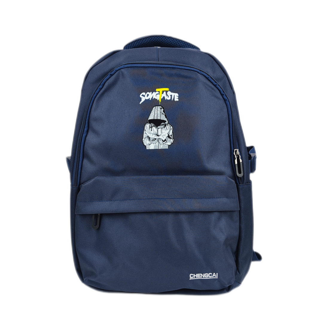 Fashion Cheap Large Capacity School Bag Multiple Compartments Nylon Backpack SPB03