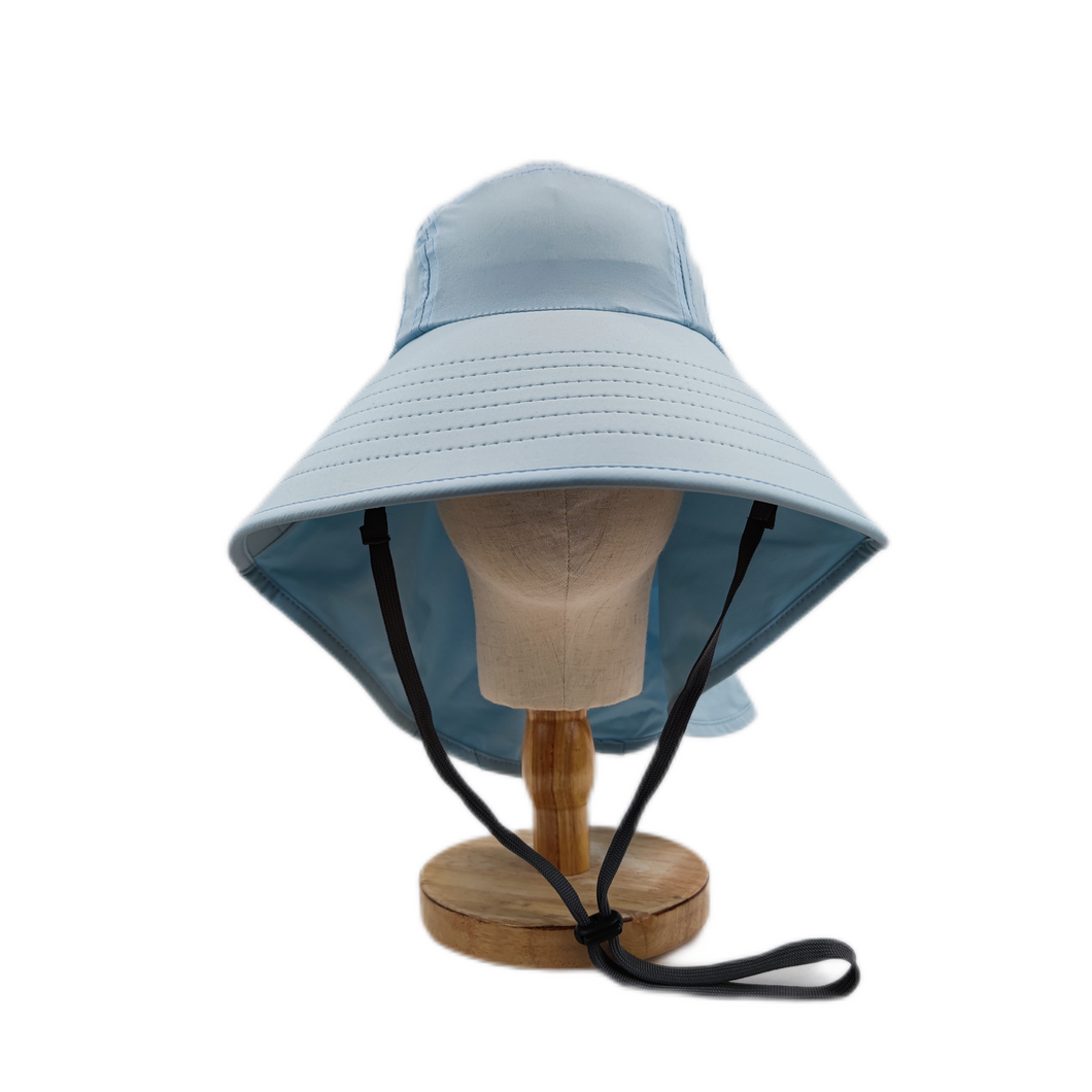 2022 New Design Sun Block Summer Hat Outdoor Beach Travel Sunhats With Neck Cover SMH06