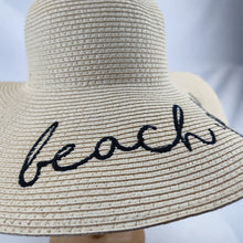 Load image into Gallery viewer, Professional Factory Custom Embroidery Logo Straw Hat For Women Outdoor Sun Hat SHW10
