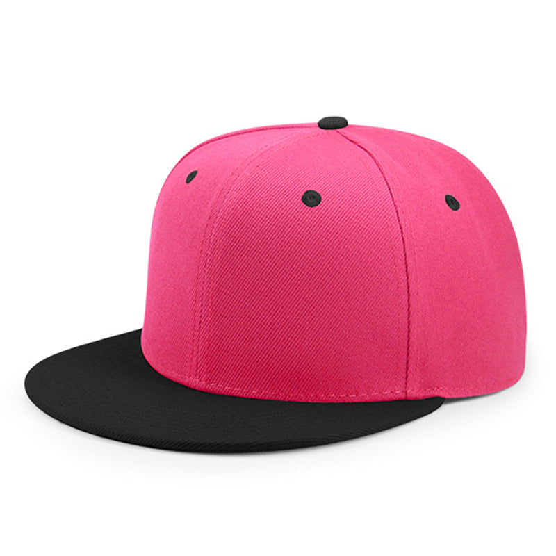 6-Panel Snapback Caps for Women and Men Cotton Casual Baseball Hats Design Snapback Caps