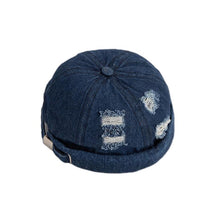 Load image into Gallery viewer, Denim Cotton Fashion Guarpi Hat Old Style Retro Custom Manufacture Price Play Hat SRH07
