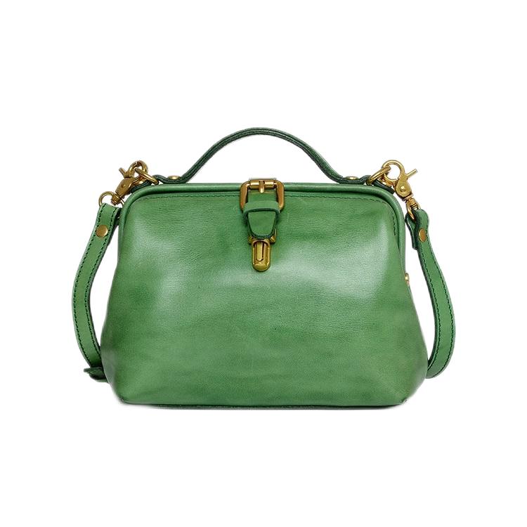 Genuine Leather Fashion Green Luxury Women Handbags GEH-15